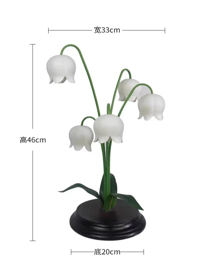DecorBites™ LED Flower Table Lamp - Decorative Desk Light for Bedroom, Living Room, Study