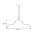 DecorBites™ Double Diffuse Pendant Lights LED E27 for Kitchen Island Living Room