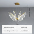 DecorBites™ LED Butterfly Chandeliers: Modern Lighting Fixtures for Home Decor