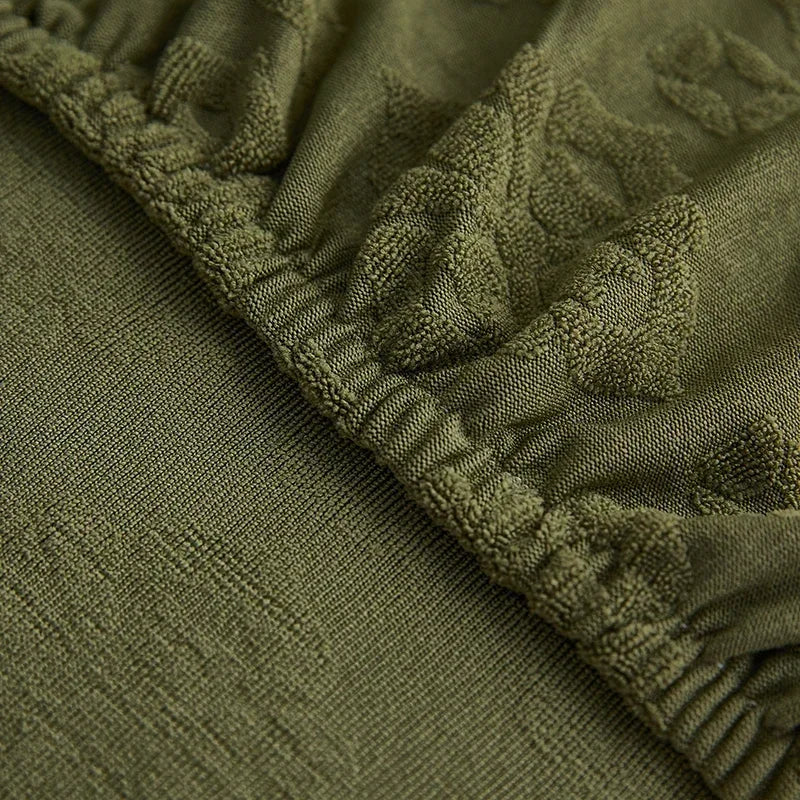 DecorBites™ Jacquard Sofa Seat Cover | Stretchable & Washable Furniture Protector