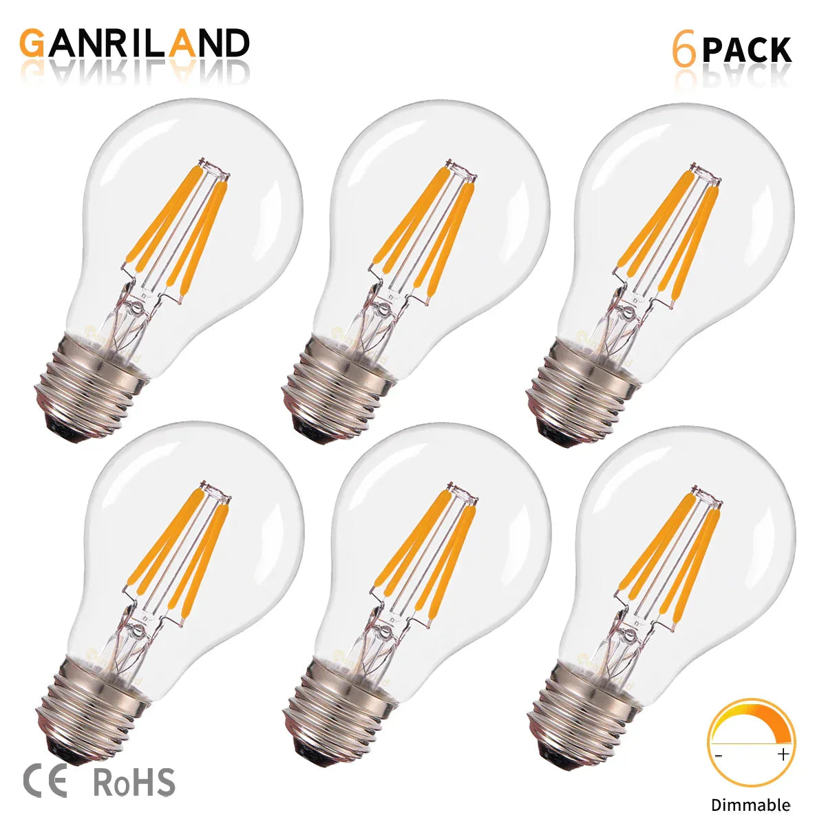 DecorBites™ Edison Led Bulbs 4W-10W E27 220V Warm White Retro Light Bulbs