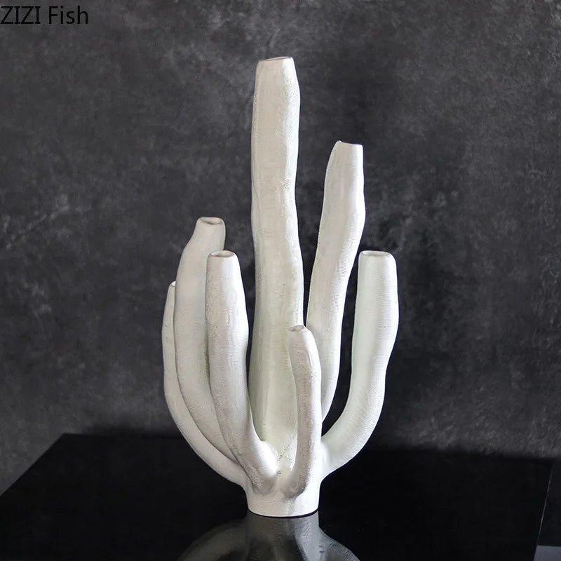 DecorBites™ Coral Landscape Sculpture - Modern Desk Ornament for Room Aesthetics