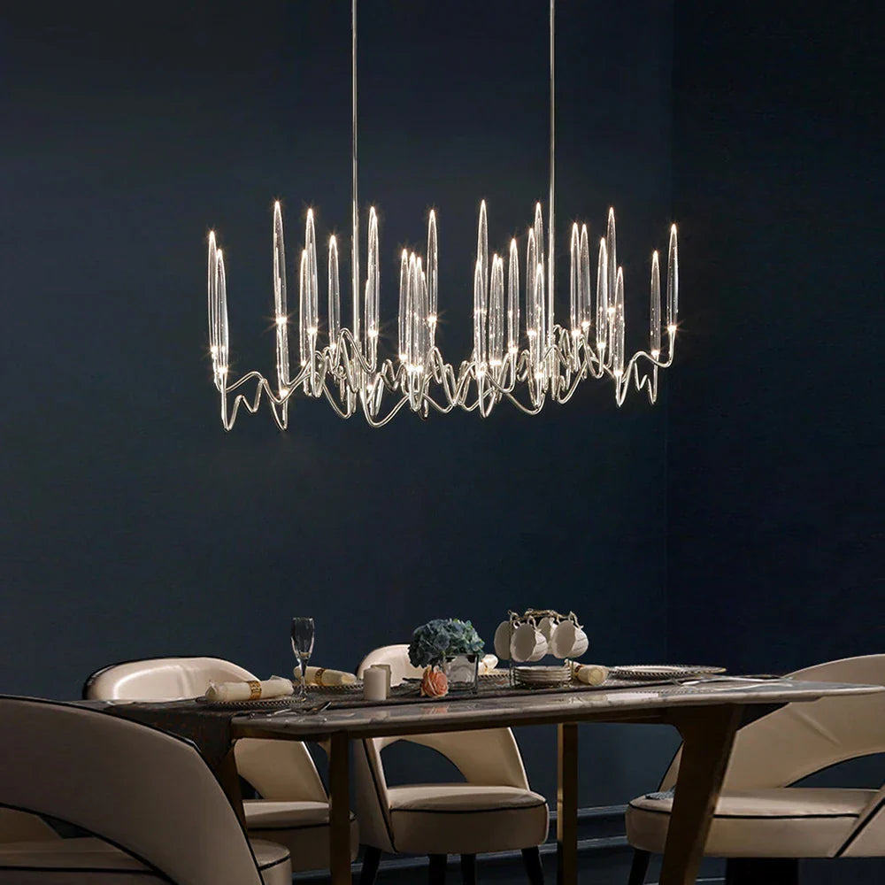 DecorBites™ Crystal Candle Wall Sconce: Luxury Retro Light Fixture for Living Room Decor
