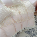 DecorBites™ Lace Princess Bedding Set Twin Queen Bed All Seasons