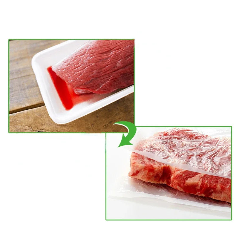 DecorBites™ Kitchen Absorbent Pads for Meat, Fish, Poultry, Produce - 100pcs