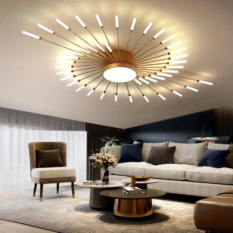 DecorBites™ LED Fireworks Pendant Lamps - Modern Living Room Bedroom Chandelier Lighting