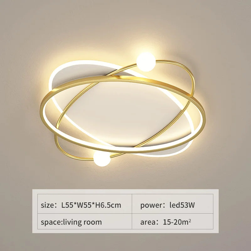 DecorBites™ LED Ceiling Lamps: Interior Decor for Home, Bedrooms, Living Rooms