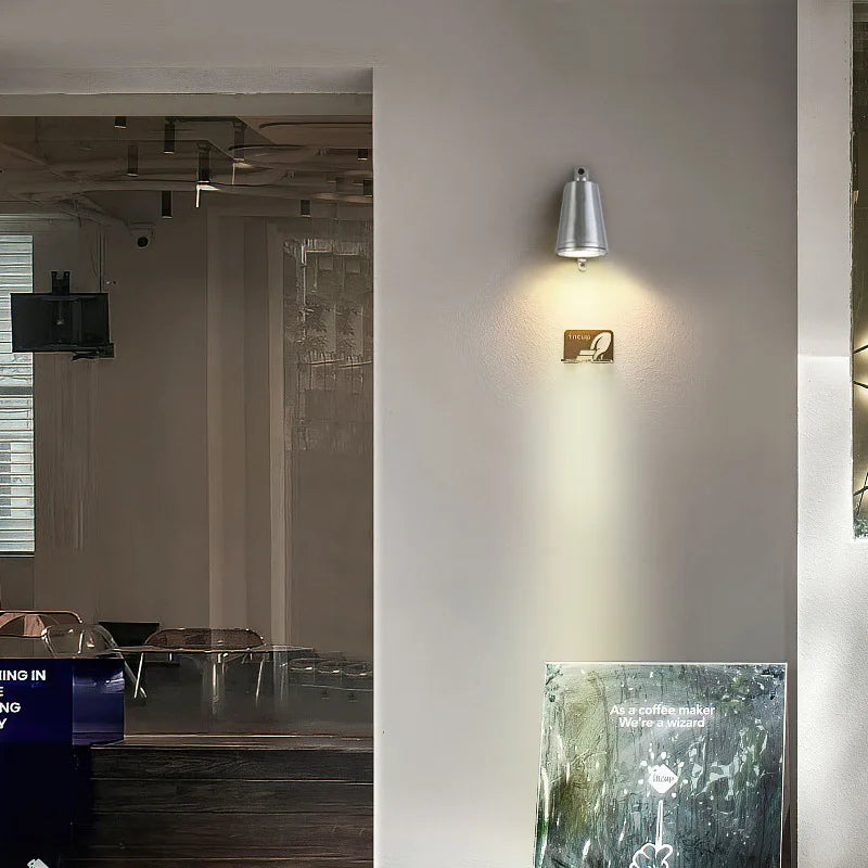 DecorBites™ Industrial Retro Spotlight Wall Lamp for Courtyard Decor & Store Sign