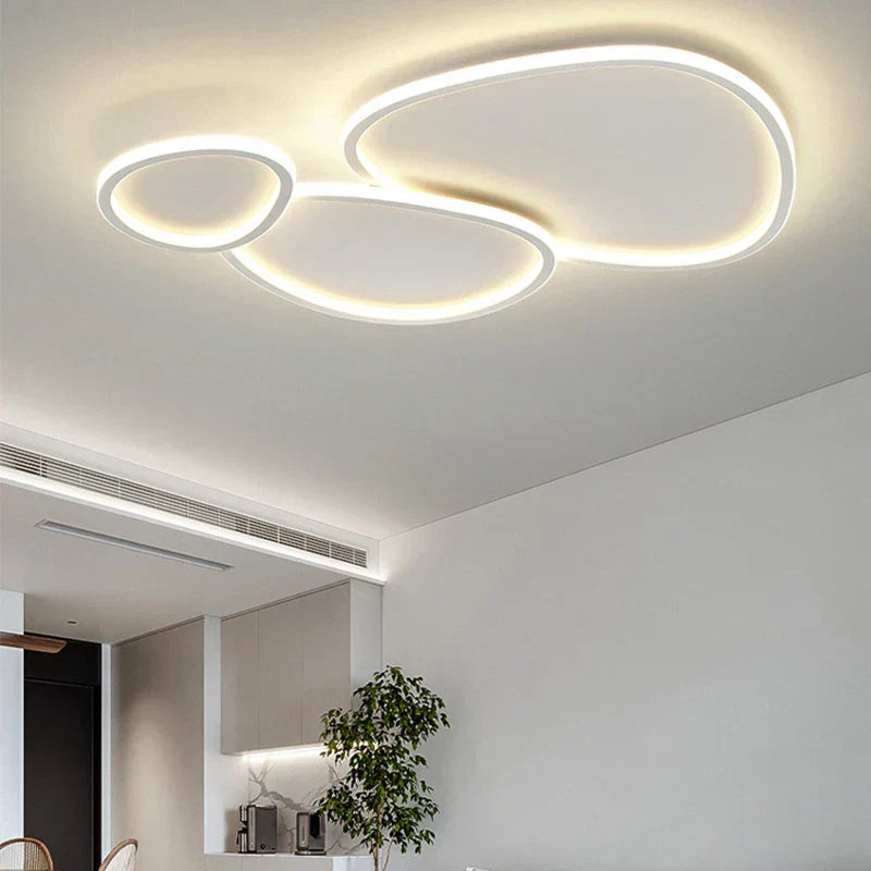 DecorBites™ Cobblestone LED Ceiling Lights Living Room Chandelier for Modern Home Decor