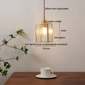 DecorBites™ Green Glass LED Pendant Lights Modern Hanging Lamp Home Decor