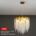 DecorBites™ Crystal Tassel Ceiling Chandelier for Luxurious Home Decor