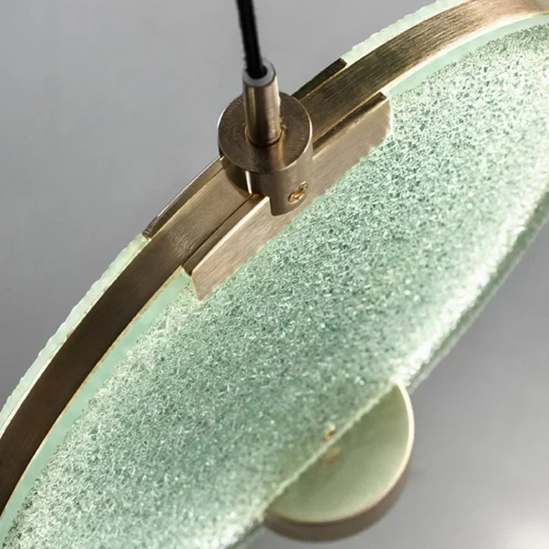 DecorBites™ Glass Horo LED Pendant Light - Art Deco Signal Headlight for Home, Bar, Kitchen