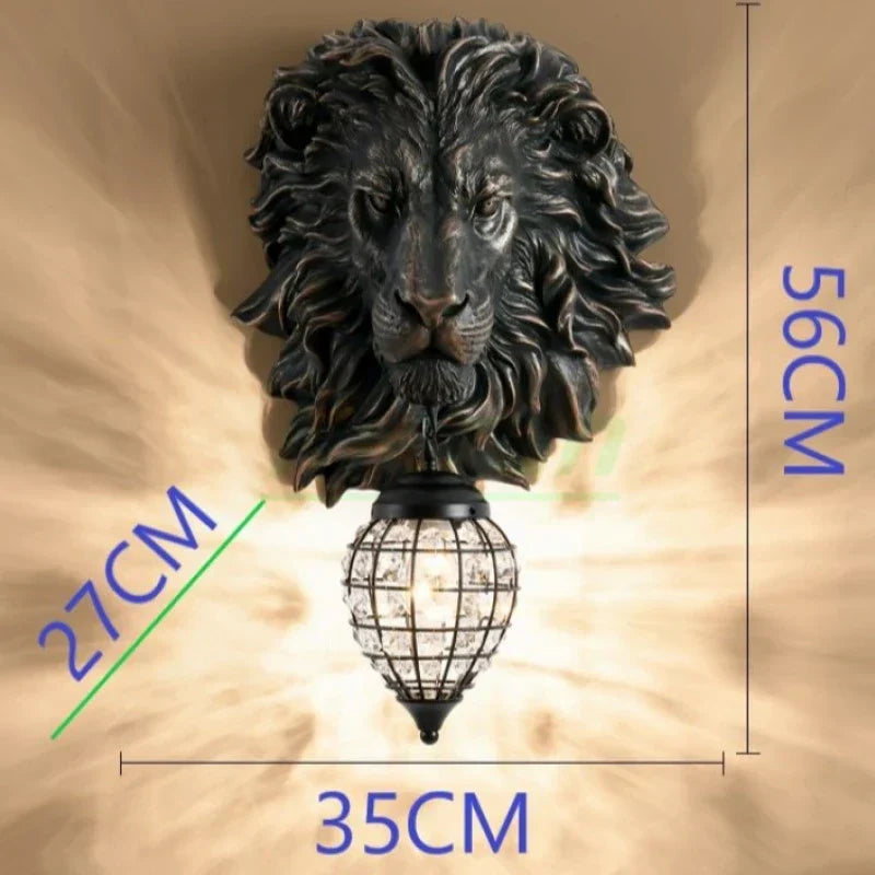 DecorBites™ King Crystal Wall Lamp for Bedroom Living Room Hotel Club Decor