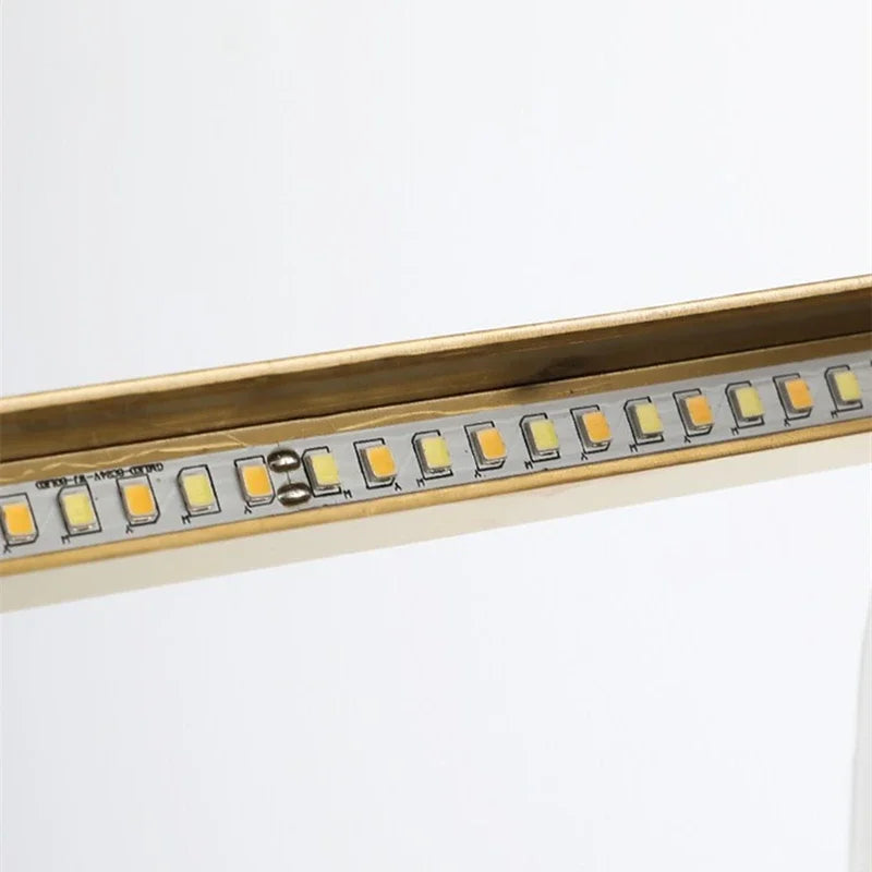 DecorBites™ Gold LED Ring Ceiling Chandelier: Modern Luxury for Bar, Hotel, Bedroom & Restaurant