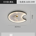 Modern decorbites astronaut moon acrylic ceiling lamp bedroom light
