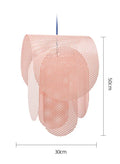 DecorBites™ Kids' Room Fishing Net Chandelier LED Pendant Lamp for Home Decor