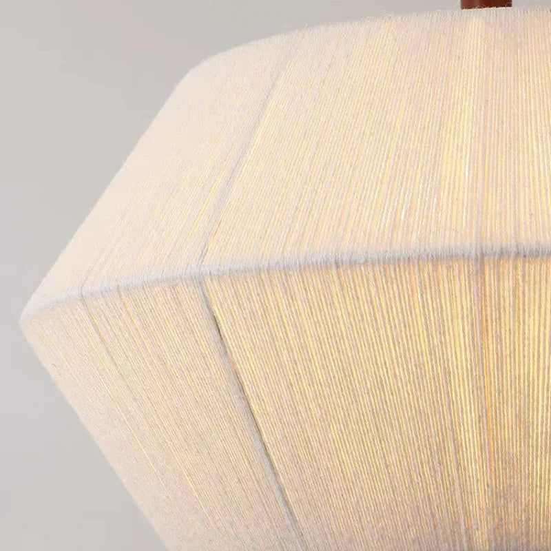 DecorBites™ Hemp Rope Rattan LED Pendant Light for Home and Hospitality Settings