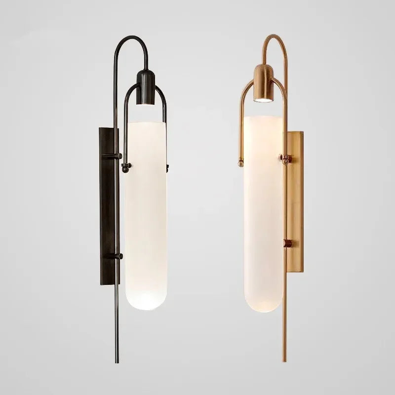 DecorBites™ Glass Shade LED Wall Lamp for Living Room, Bedroom, Aisle, Stairs