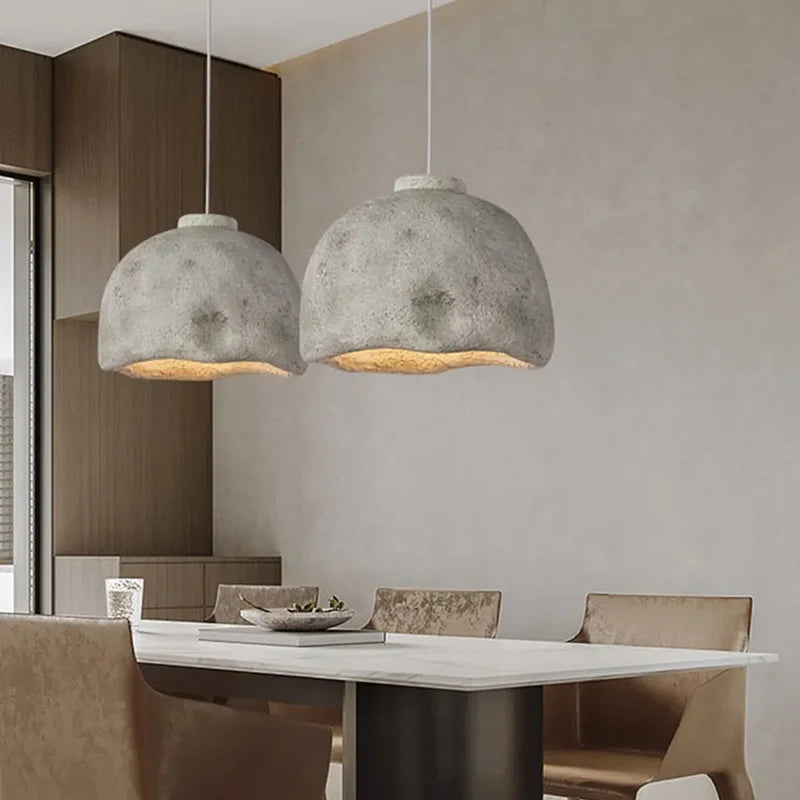 DecorBites™ Japanese Style Resin Pendant Lights for Home Decor and Lighting Needs