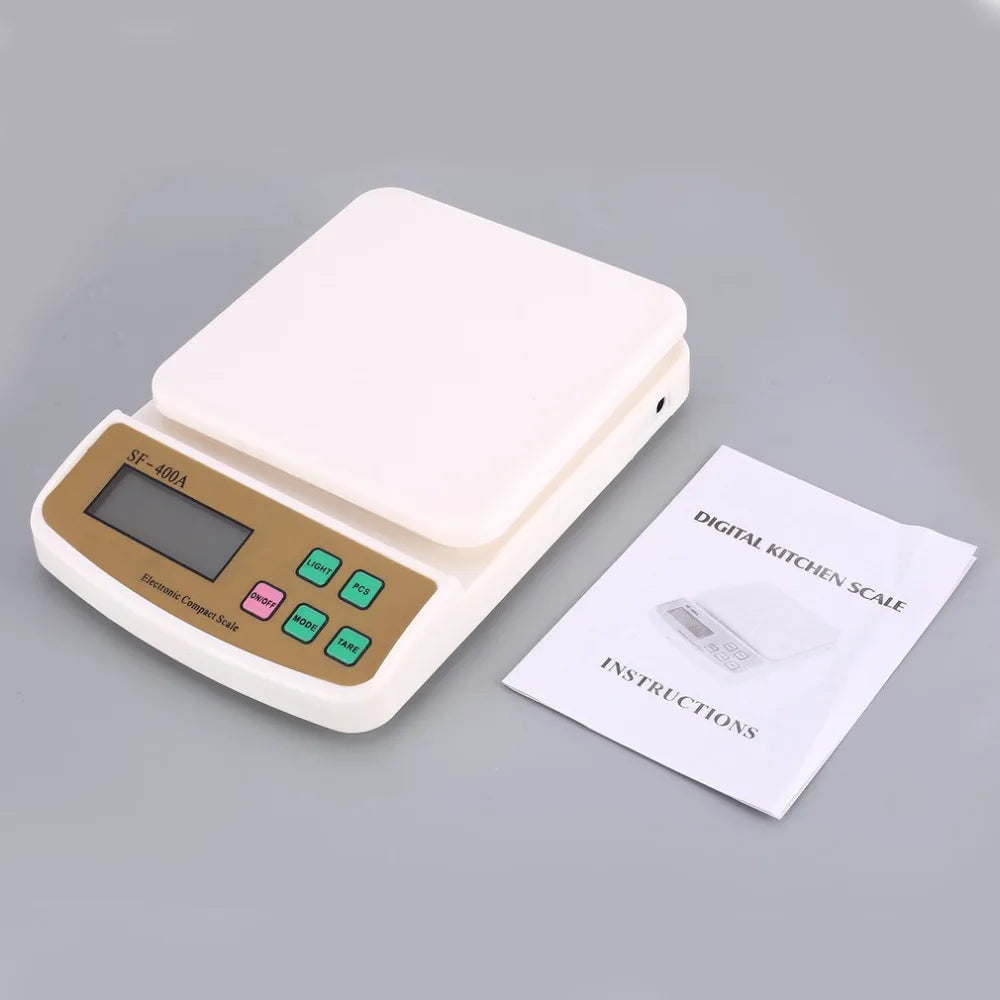 DecorBites™ Kitchen Scale 10000g Precision for Baking Food Tea-leaf Measuring