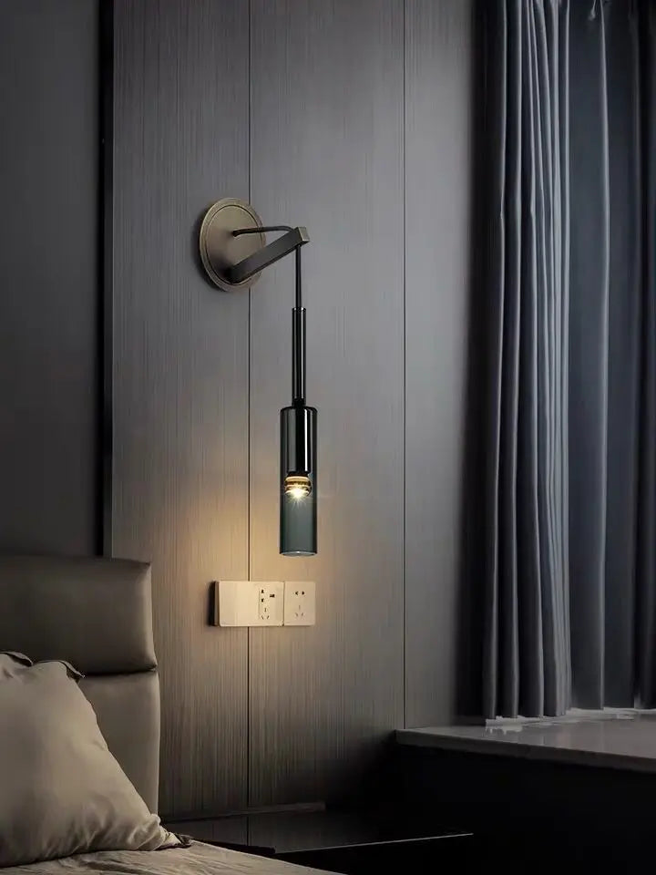 DecorBites™ Crystal Wall Light: Luxury Modern Living Room Bedroom Lamp & TV Background Decor