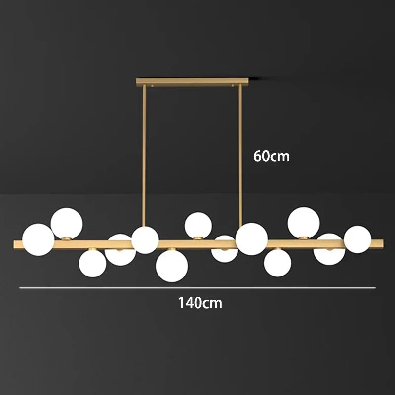 DecorBites™ LED Pendant Chandeliers for Modern Home Decor and Indoor Lighting