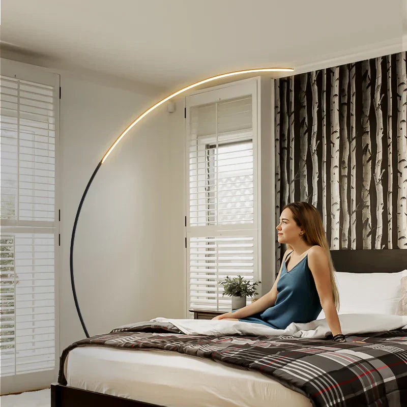 DecorBites™ LED Arc Floor Lamp for Indoor Living Room Decor