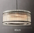 DecorBites™ Gold Double Layer Ring Crystal Pendant Light for Elegance in Every Room