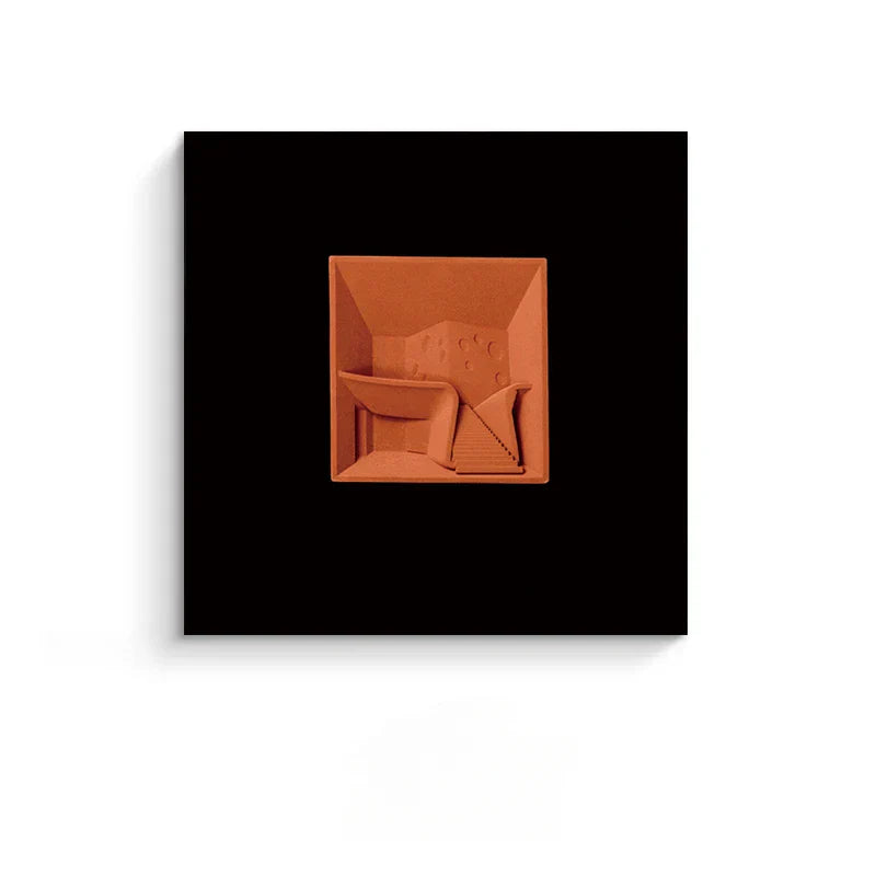 DecorBites™ Abstract Geometric Wall Decoration Square Mural Room Accessories