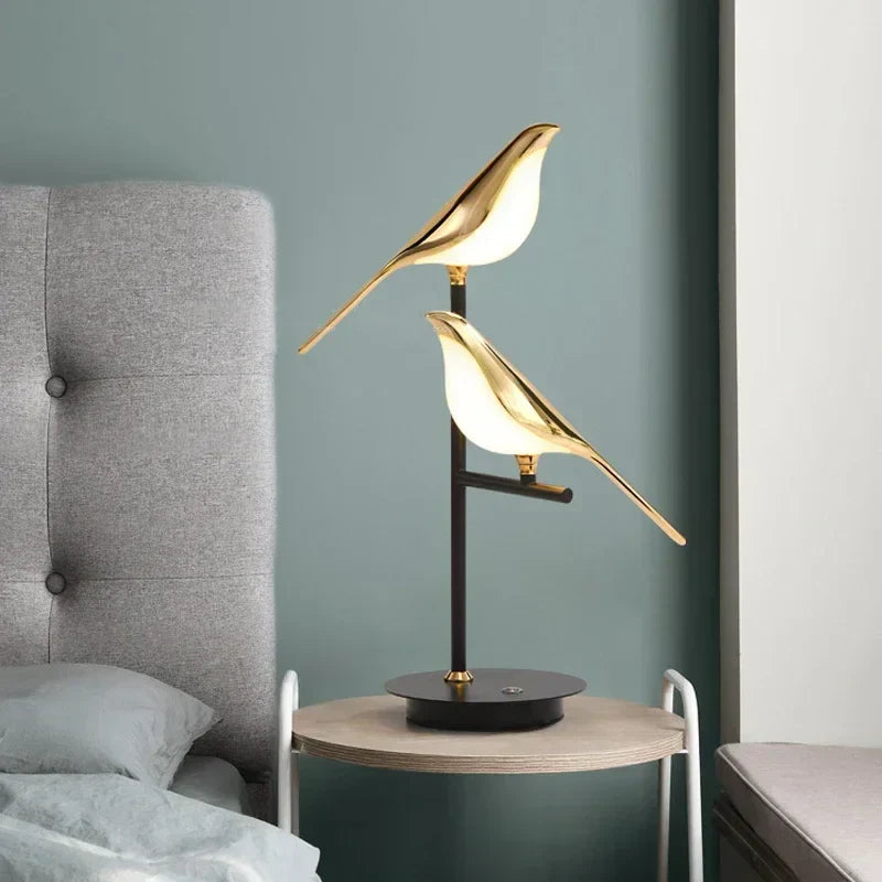 DecorBites™ LED Bird Desk Lamp for Bedroom Living Room