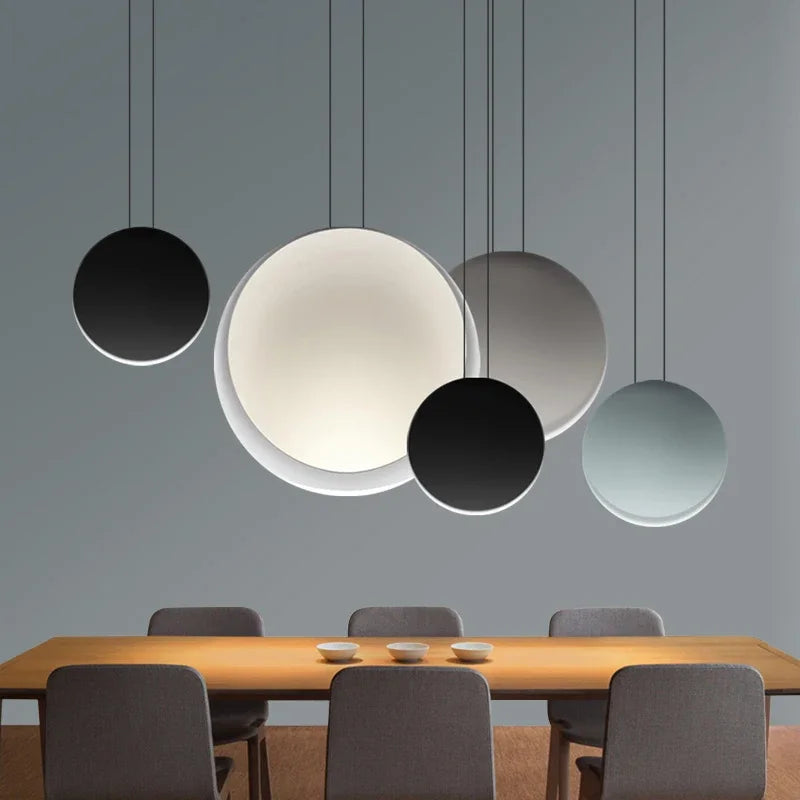 DecorBites™ Crescent Moon Chandelier for Dining Room, Coffee Shop, Kitchen Island, and Bar