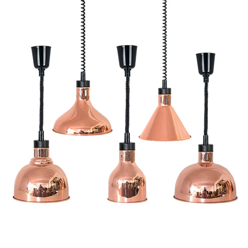 DecorBites™ Electric Telescopic Heat Lamp for Food Preservation in Restaurants