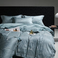 DecorBites™ High Quality Brocade Jacquard Cotton Luxury Bedding Set: 1 Duvet, 1 Sheet, 2 Pillowcases