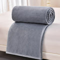 DecorBites™ Cozy Flannel Blanket: Multi-Functional Sofa Cover for Adults