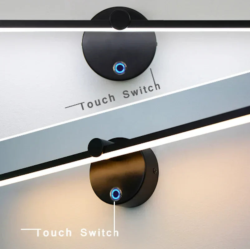 DecorBites™ Linear LED Vanity Wall Lamp 41CM with Switch & 300° Rotation