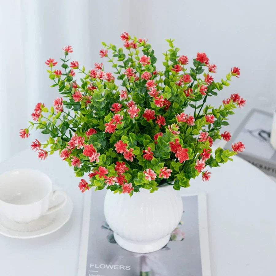 DecorBites™ Artificial Eucalyptus Plant: Wedding Arch, Christmas & Home Decor, Photography Prop