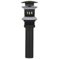 Modern matte black & brushed gold basin faucet bathroom sink tap