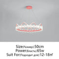 DecorBites™ Crystal Flower Ring Chandelier for Modern Living and Bedroom