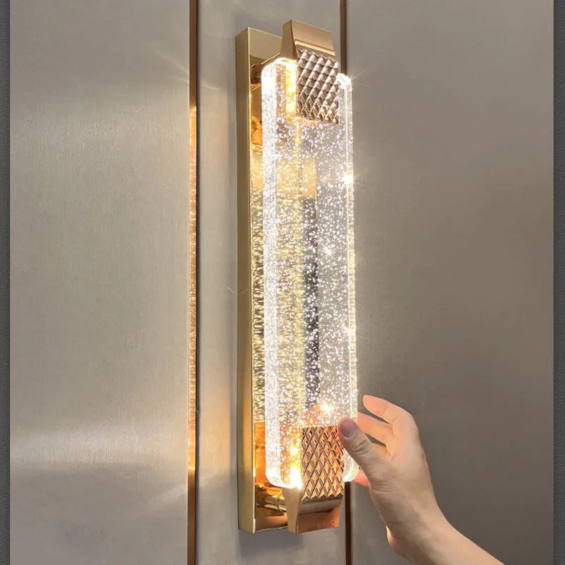 DecorBites™ Gold Bubble Wall Lamp for Bedroom and Living Room - Modern Luxury Lighting