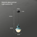 DecorBites™ Glass Ball Pendant Lamp: Modern Nordic Light Fixture for Home Decor, Kitchen, Dining, Bedroom