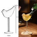 DecorBites™ Heart Love Glass Mug Set - Couple Cups, Bird & Cocktail Glass Tea Coffee Cup
