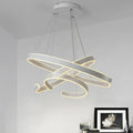 DecorBites™ Geometry Circle Rings LED Ceiling Lamp