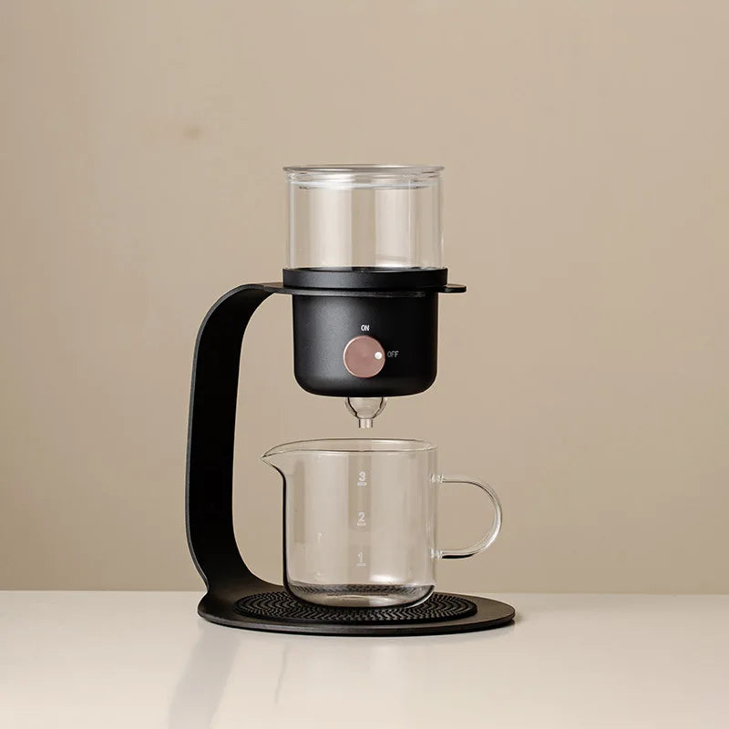 DecorBites™ Glass Kung Fu Tea Pot for Tea and Coffee Brewing