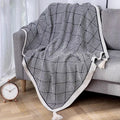 DecorBites™ Geometric Tassel Blanket - Nordic Style Sofa Throw and Bohemian Decor Rug