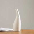 DecorBites™ Japanese Style Ceramic Vases for Modern Home Decor and Artificial Flowers