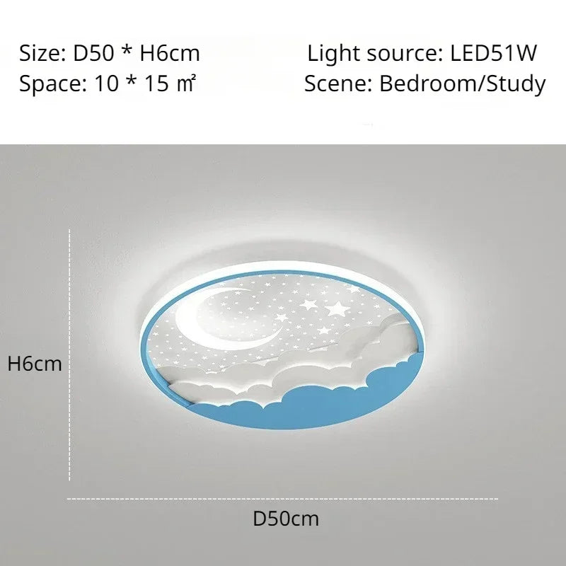 DecorBites™ Kids LED Ceiling Light for Nursery Bedroom Decor