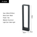 DecorBites™ LED Lawn Lamp: Waterproof 10W Modern Aluminum Garden Light for Villa Courtyard Landscape and Bollards
