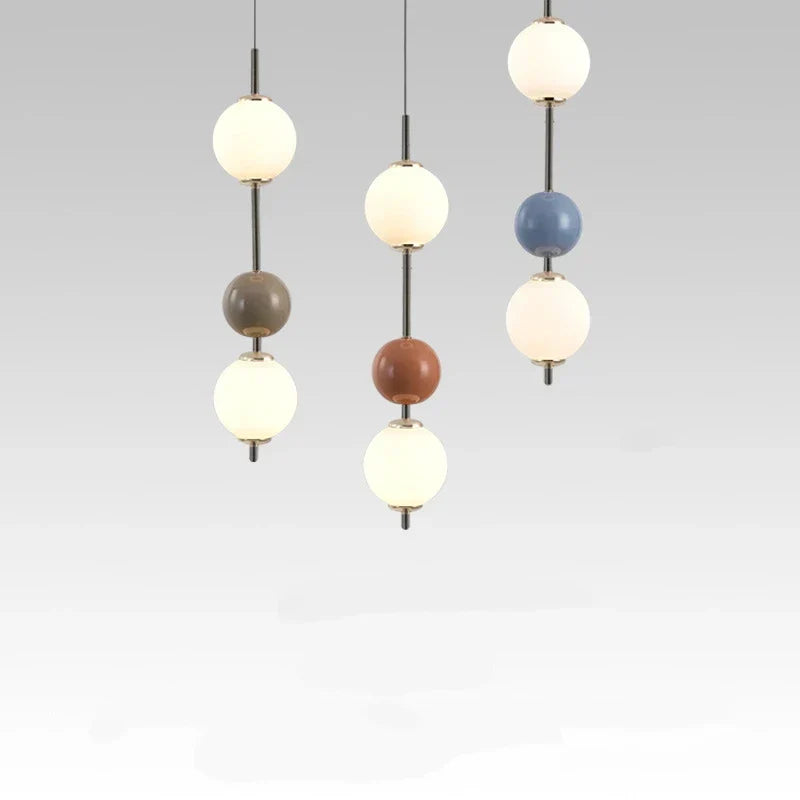 DecorBites™ Glass Ball LED Pendant Light for Living Dining Bedroom