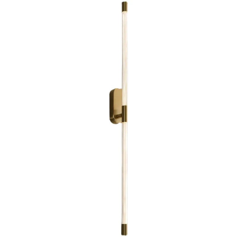 DecorBites™ Acrylic Line LED Wall Lights Dimming Gold Black Metal for Living Room Bedroom
