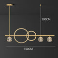 DecorBites™ Crystal Chandelier: Modern Luxury Pendant Light for Living Room, Dining Room, Ceiling Decor